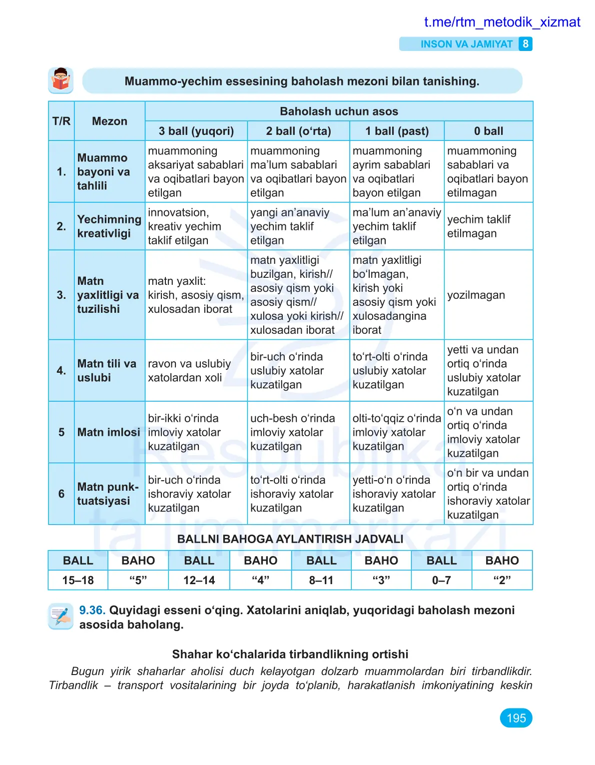 Inson va jamiyat (8-dars)