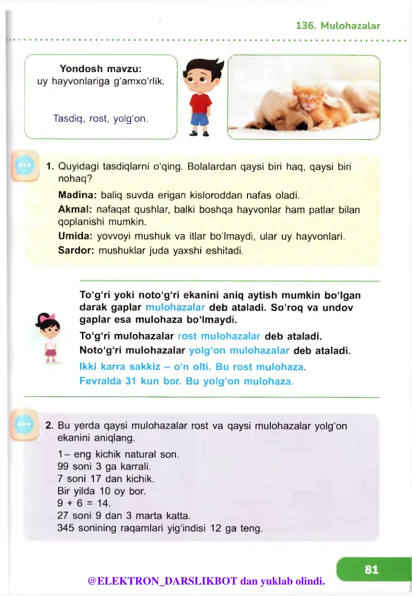 Mulohazalar