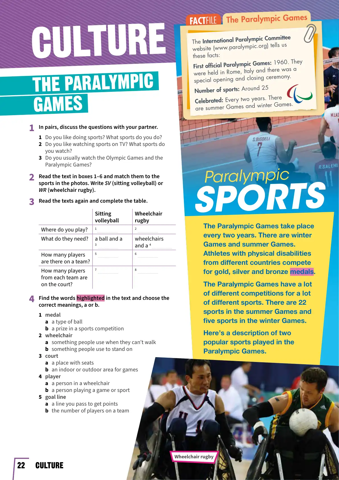 The paralympic games
