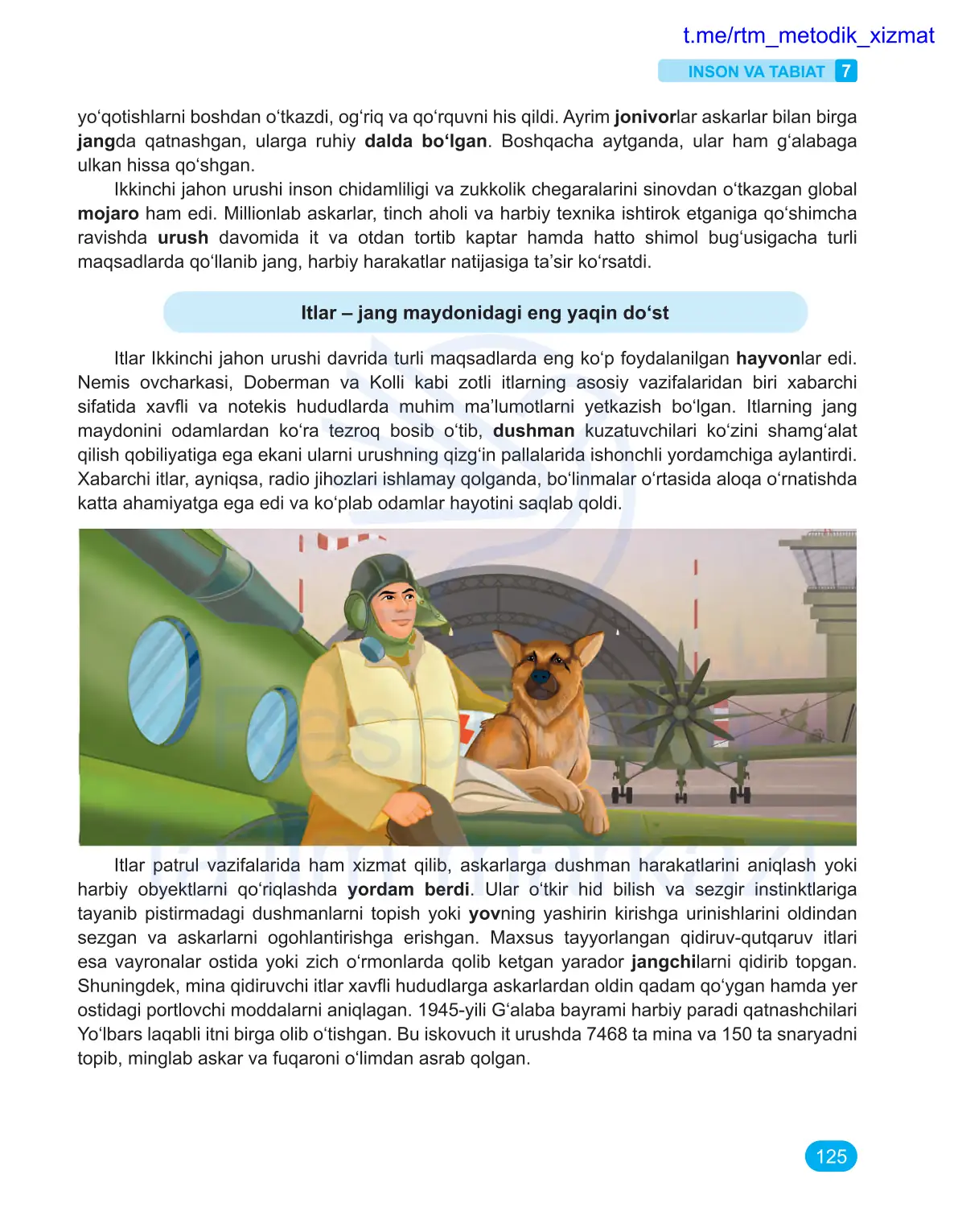 Inson va tabiat (7-dars)