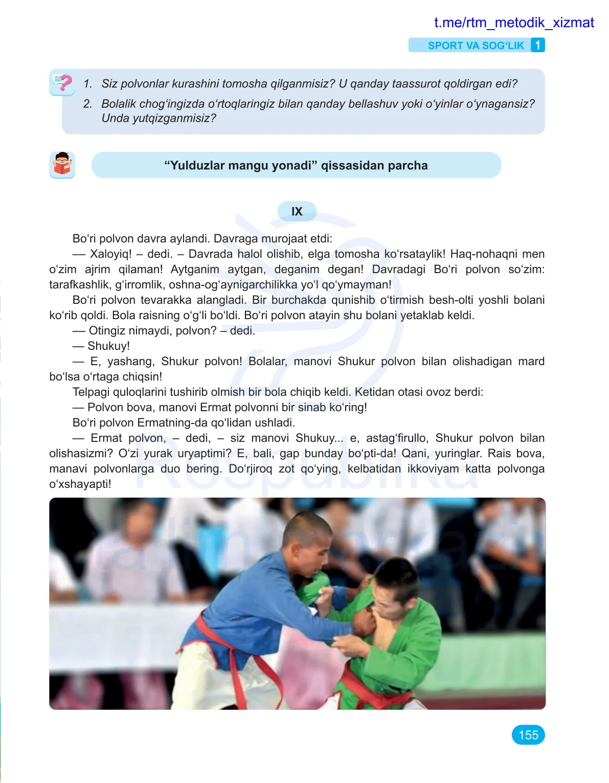 Sport va sog‘liq (1-dars)