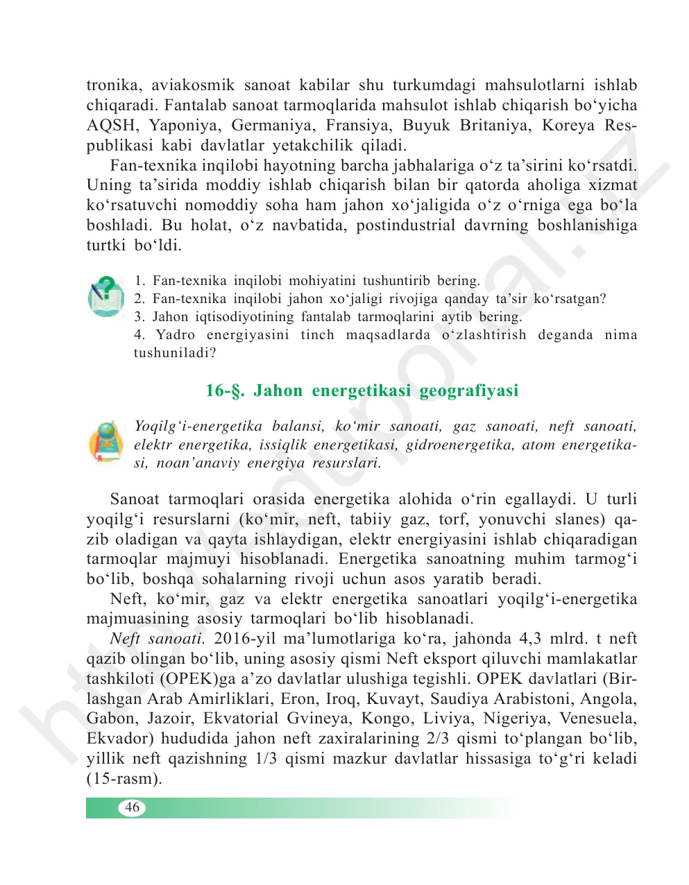 Jahon energetikasi geografiyasi