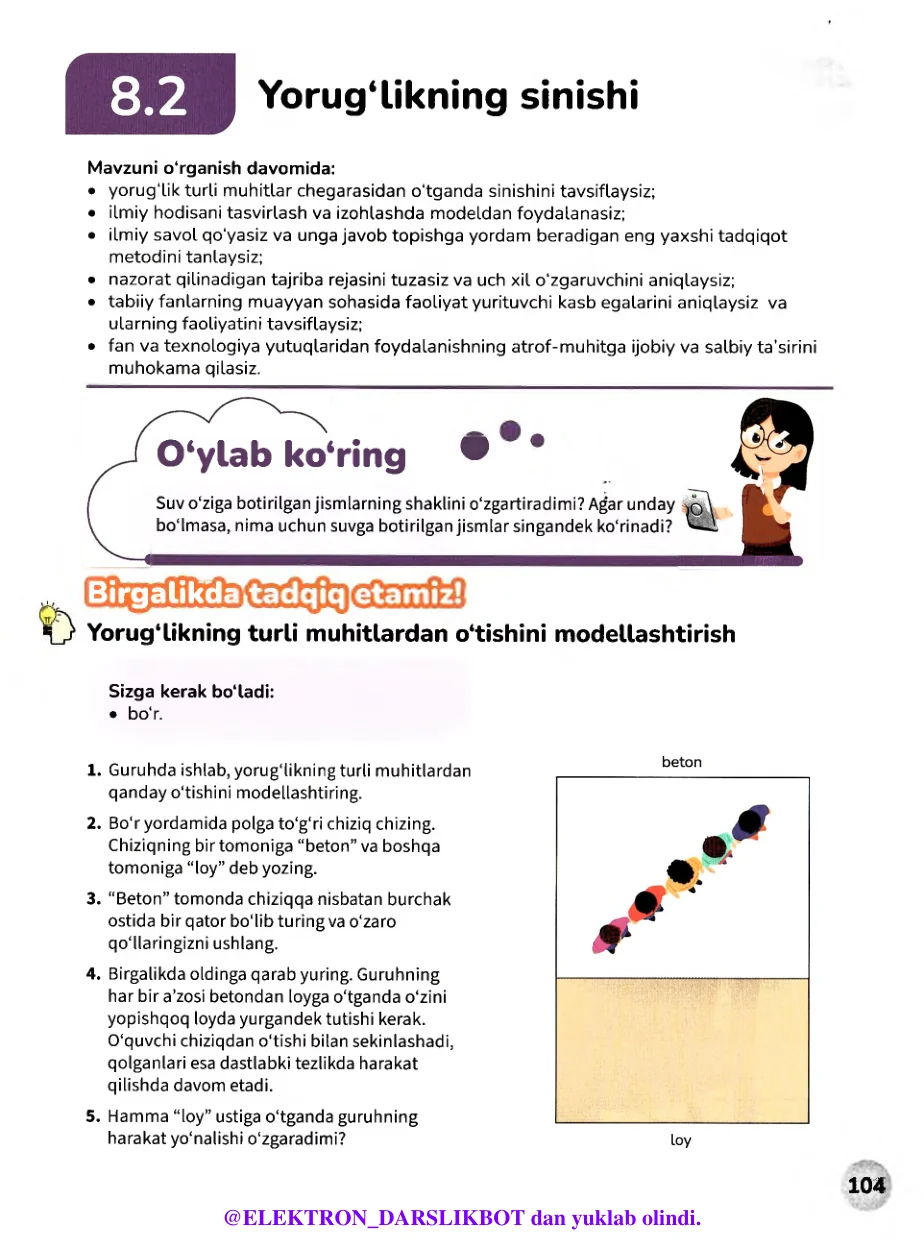 Yorug'likning sinishi