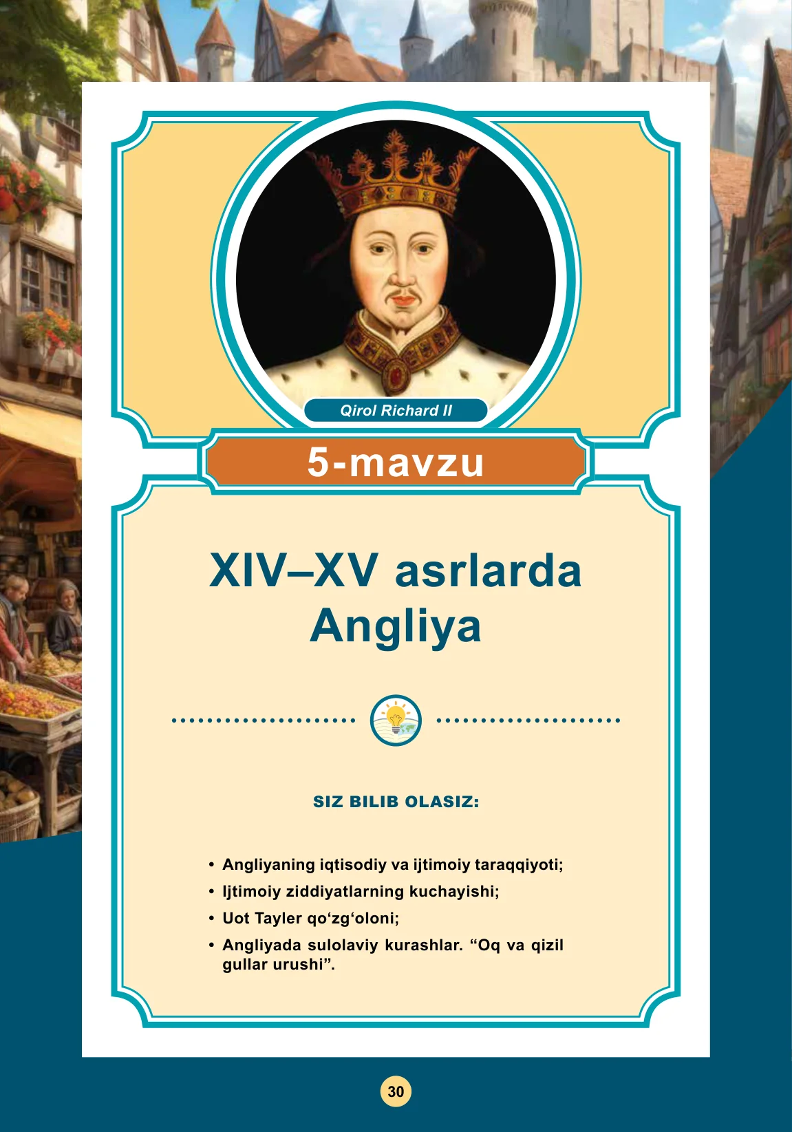 Xiv–xv asrlarda angliya