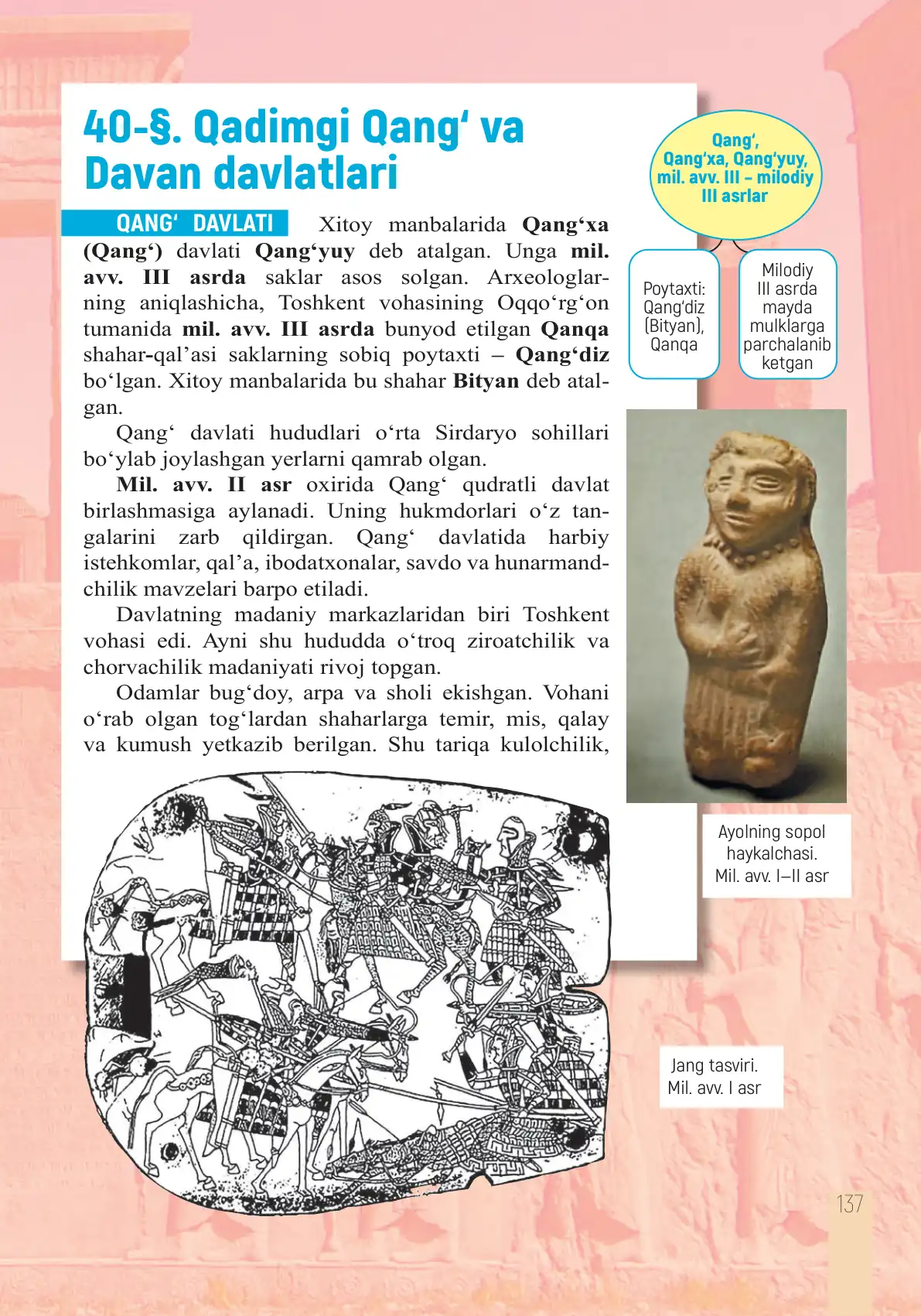 Qadimgi qang‘ va davan davlatlari