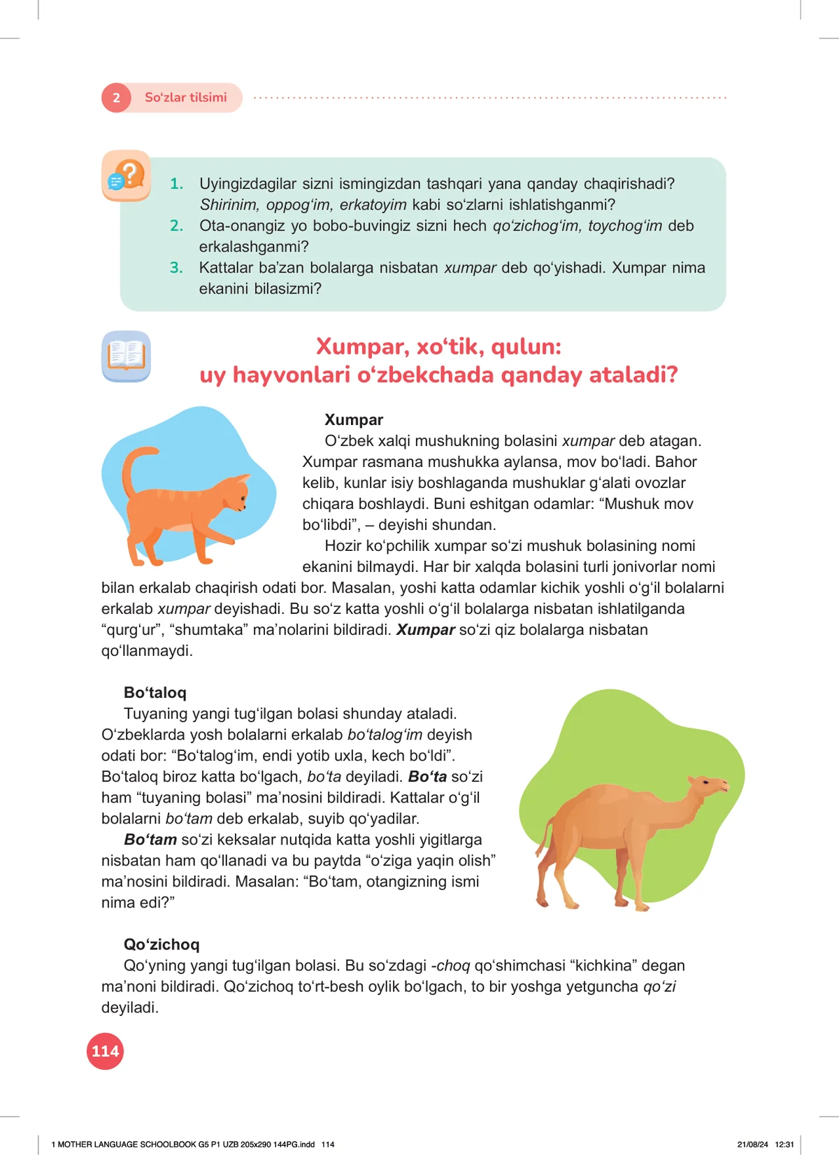 So‘zlar tilsimi (2-dars)