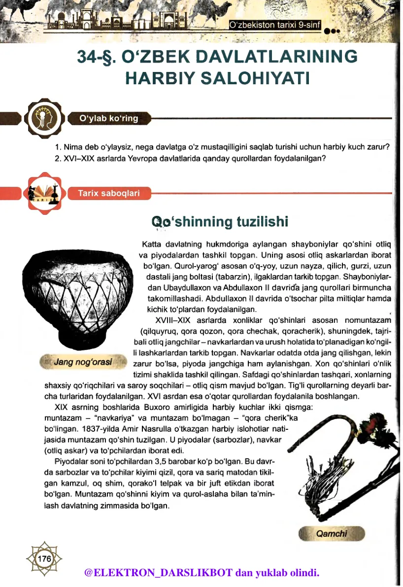 O‘zbek davlatlarining harbiy salohiyati