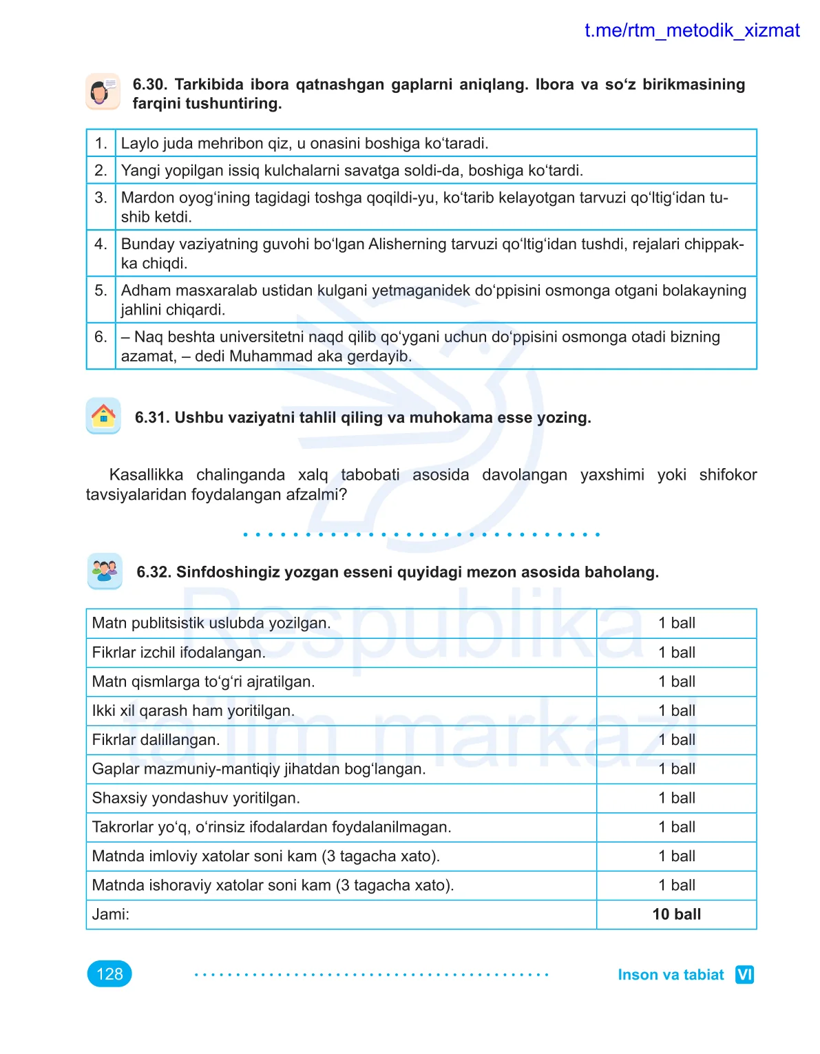 Inson va tabiat (7-dars)