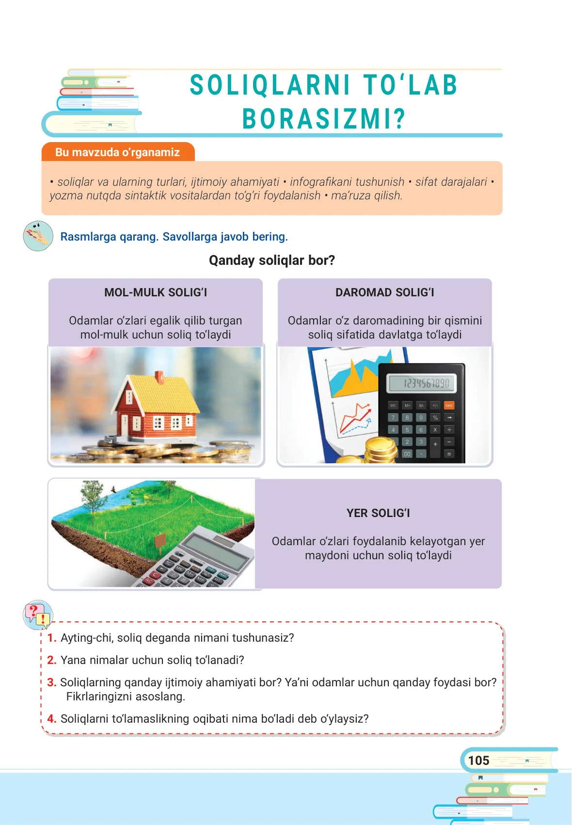 Soliqlarni to‘lab borasizmi