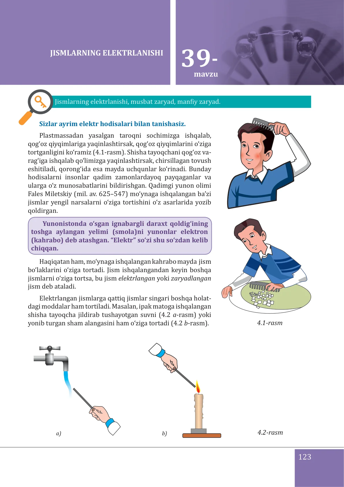Jismlarning elektrlanishi