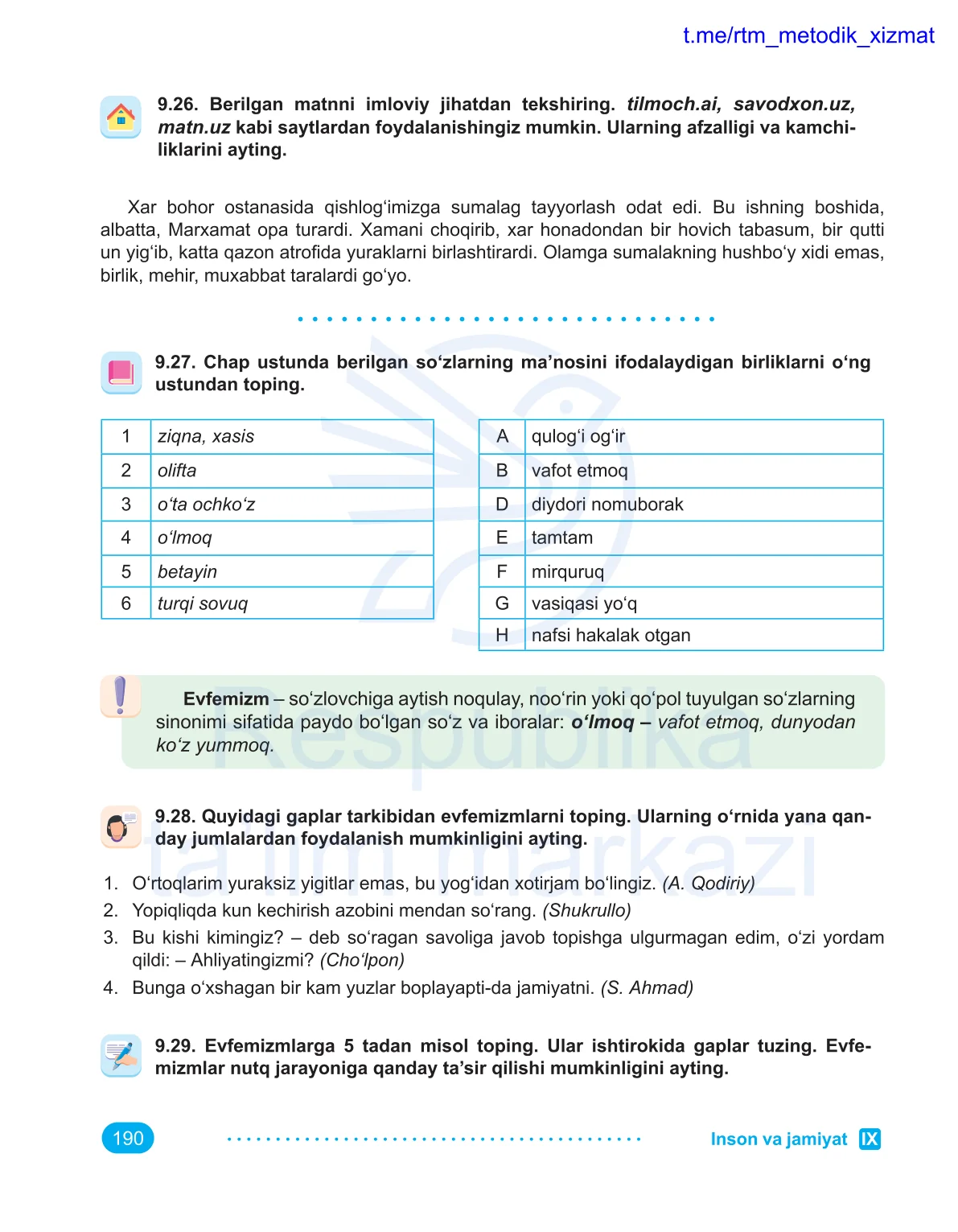 Inson va jamiyat (6-dars)