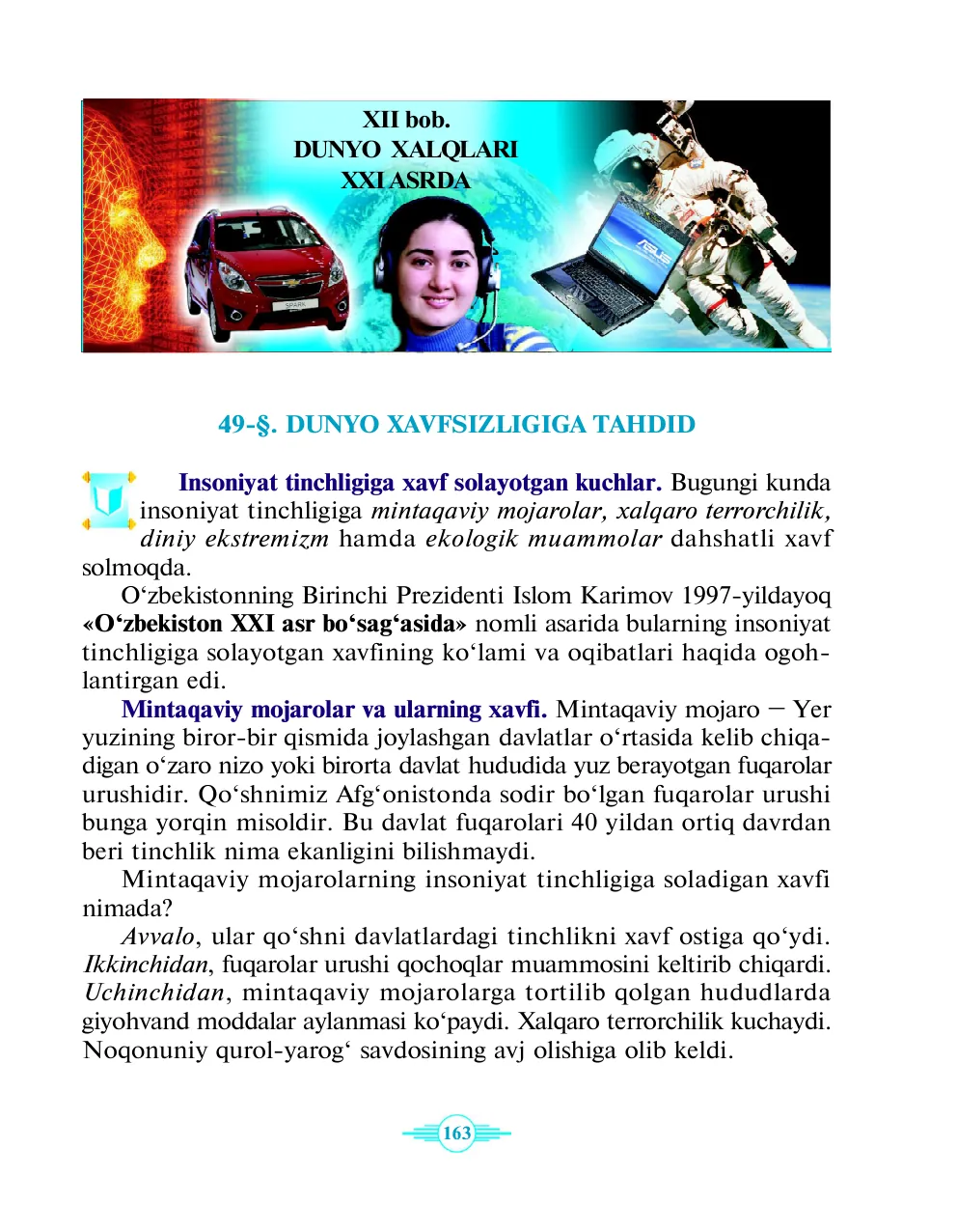 Dunyo xavfsizligiga tahdid