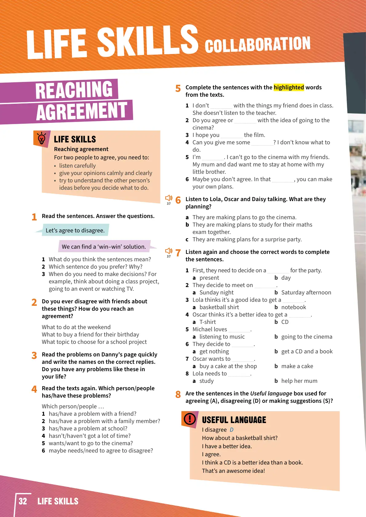 Collaboration: reaching agreement